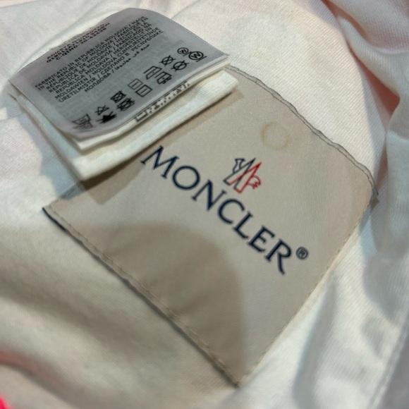 Moncler pink lightweight jacket size 6/9 New - Picture 10 of 10